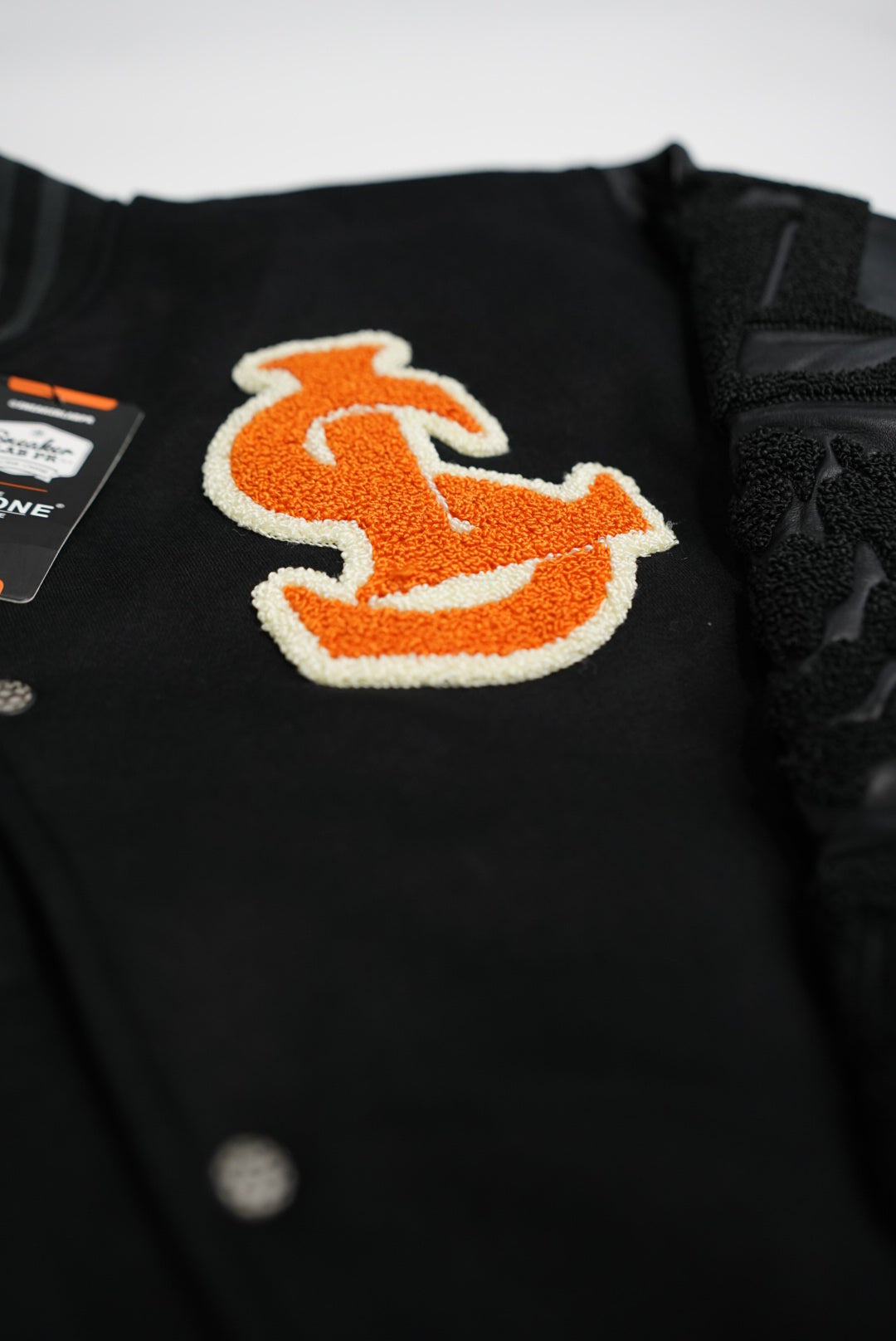 SNEAKERLABPR X YLNONE VARSITY JACKET