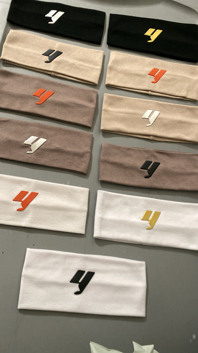 “Y” WMNS HEADBAND(Beige)