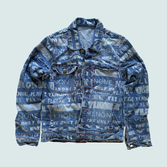 DENIM MONOGRAM JACKET (NYFW 2024)