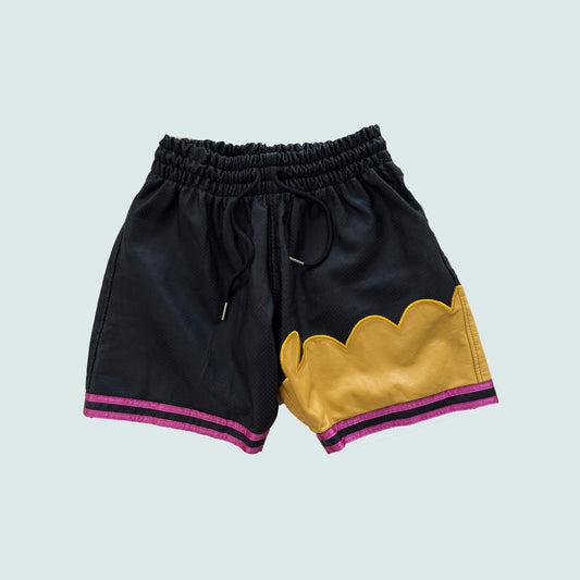 YLNONE LEATHER SHORT