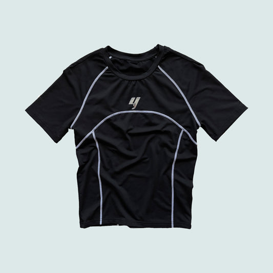 Y MUSCLE TEE SLIGHTLY CROPPED