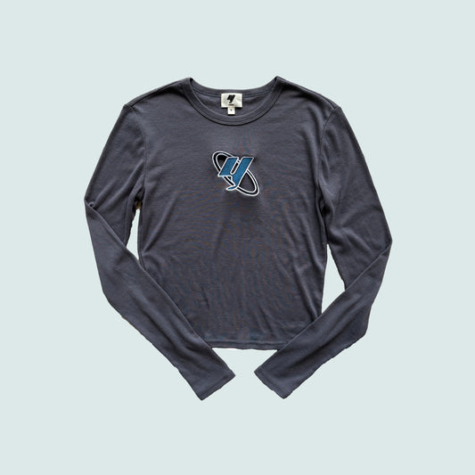 Y WMNS LONG SLEEVE TEE(GREY)