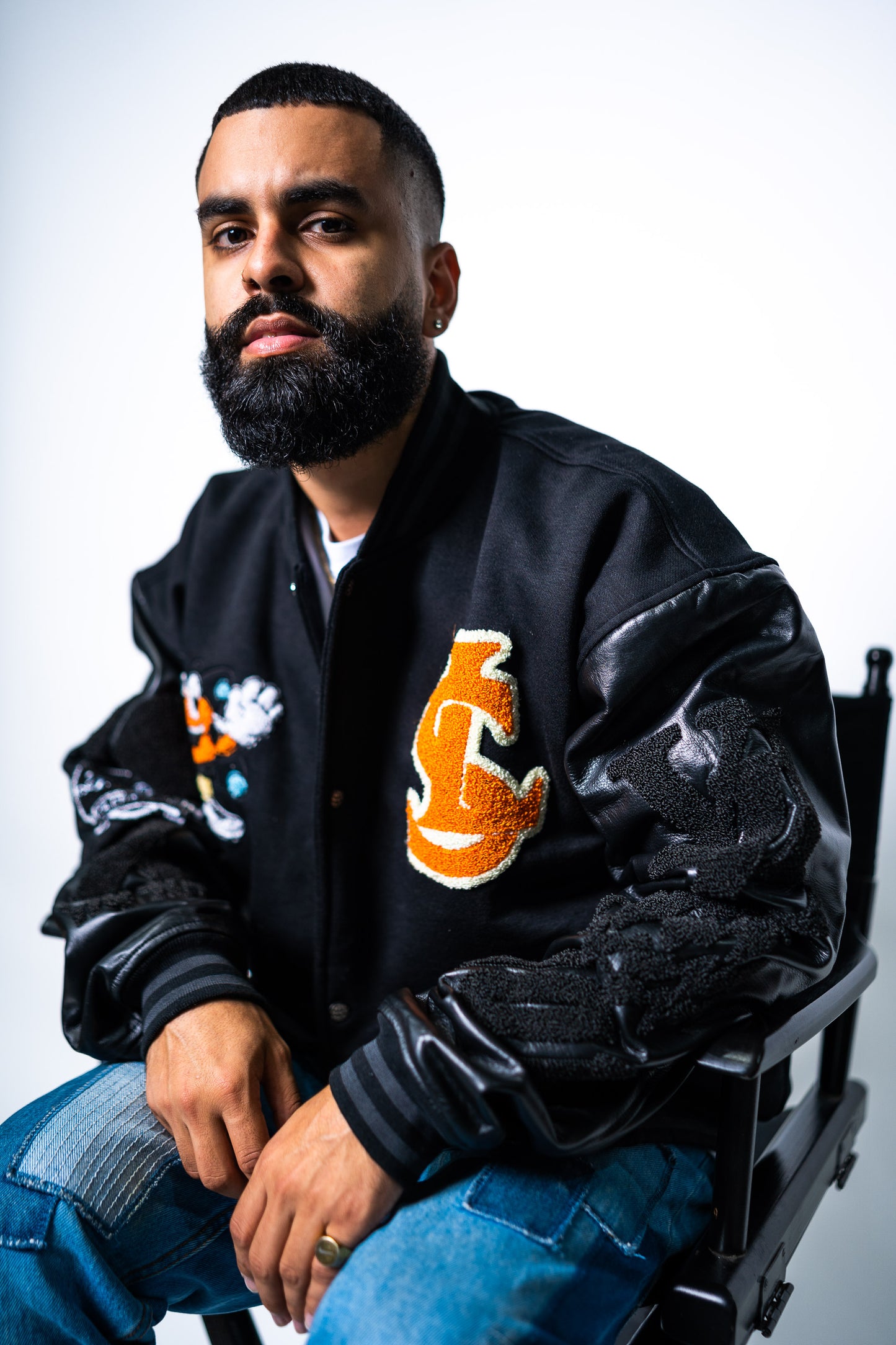 SNEAKERLABPR X YLNONE VARSITY JACKET