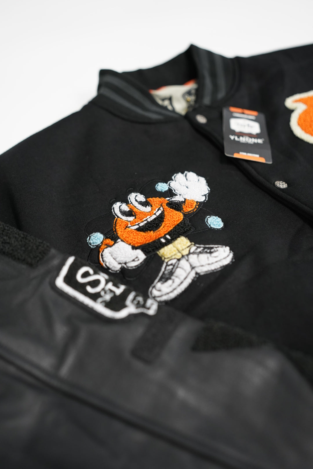 SNEAKERLABPR X YLNONE VARSITY JACKET